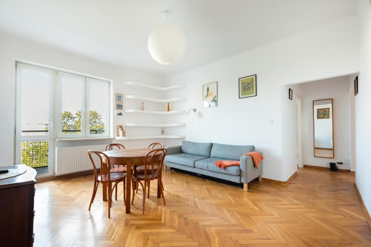ורשה Plac Wilsona 2-Bedroom Apartment מראה חיצוני תמונה